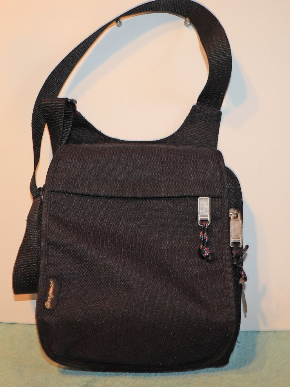 AMPAC Bag Sling Backpack Black  Crossbody Shoulder Strap Adjustable NWOT